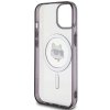 Karl Lagerfeld KLHMP15SHCHNOTK iPhone 15 / 14 / 13 6.1 transparent hardcase IML Choupette`s Head MagSafe